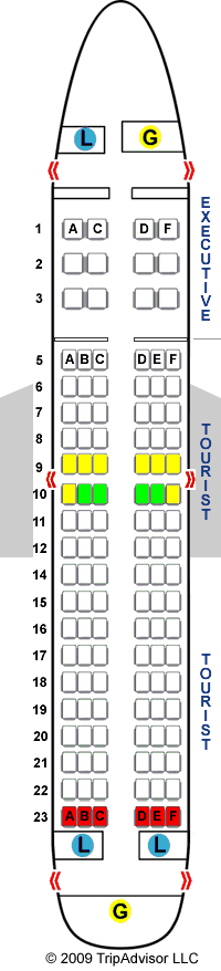 SeatGuru Seat Map Mexicana