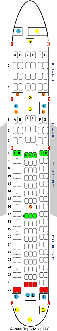 SeatGuru Seat Map Mexicana