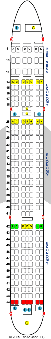 SeatGuru Seat Map Royal Brunei