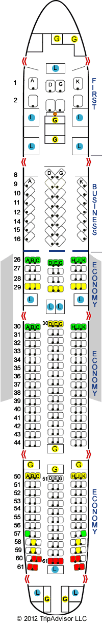 SeatGuru Seat Map THAI