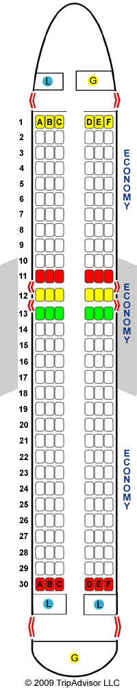 SeatGuru Seat Map Thomas Cook Airlines