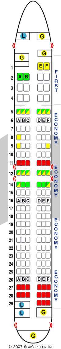 SeatGuru Seat Map United