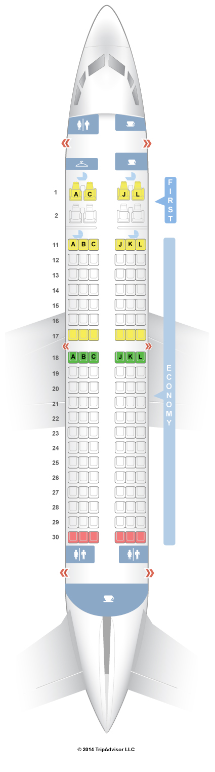 SeatGuru Seat Map Air China