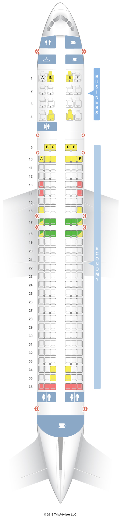 SeatGuru Seat Map American Airlines