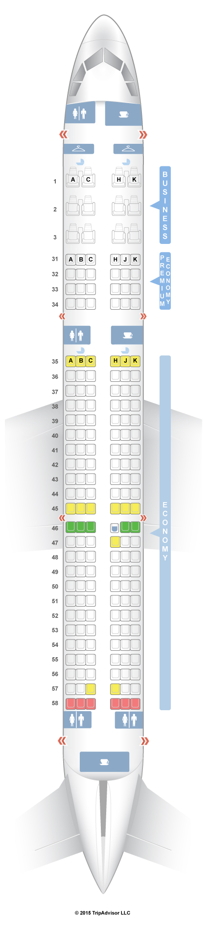 SeatGuru Seat Map China Southern