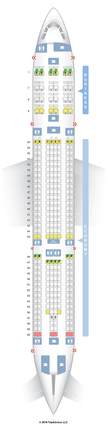 SeatGuru Seat Map Czech Airlines