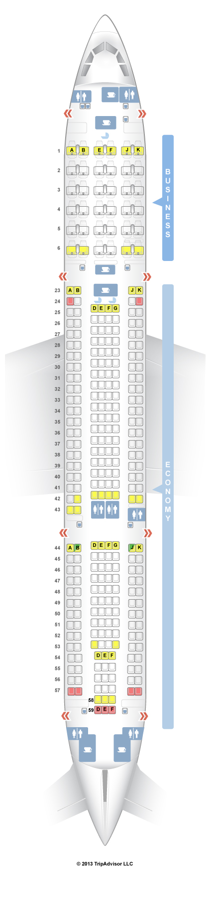 SeatGuru Seat Map Qantas