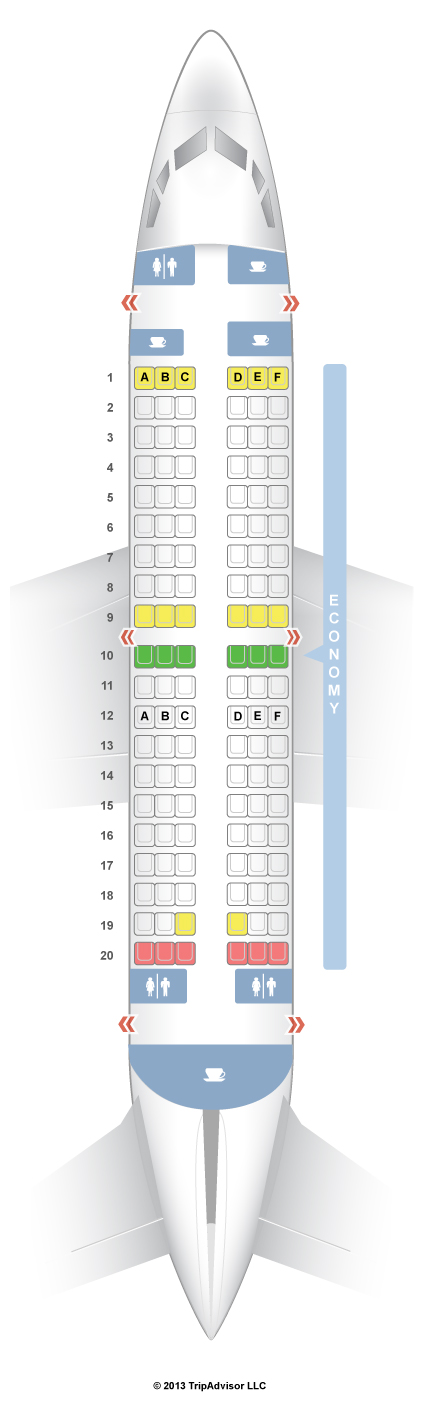 SeatGuru Seat Map SAS