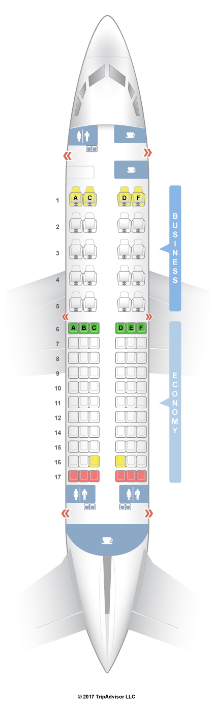 SeatGuru Seat Map SAS - SeatGuru