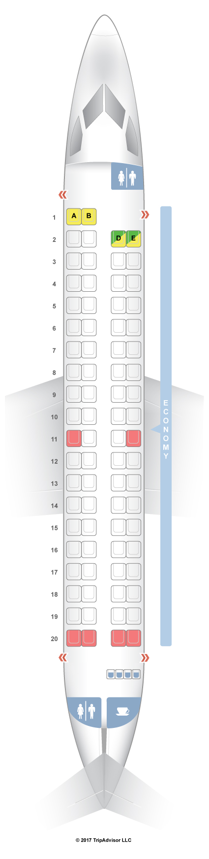 Dash 8 400 Seat Map Seatguru Seat Map Spicejet - Seatguru