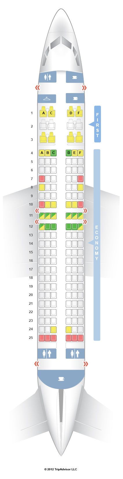 SeatGuru Seat Map US Airways