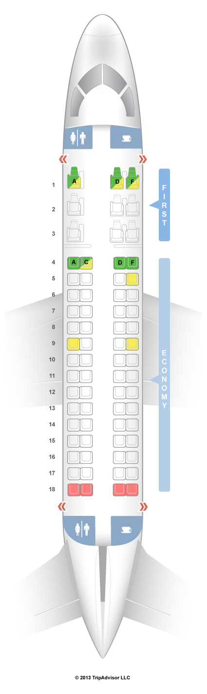 SeatGuru Seat Map US Airways