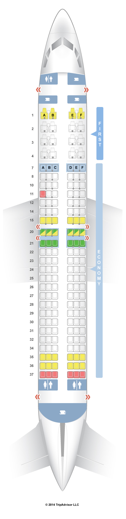 SeatGuru Seat Map United