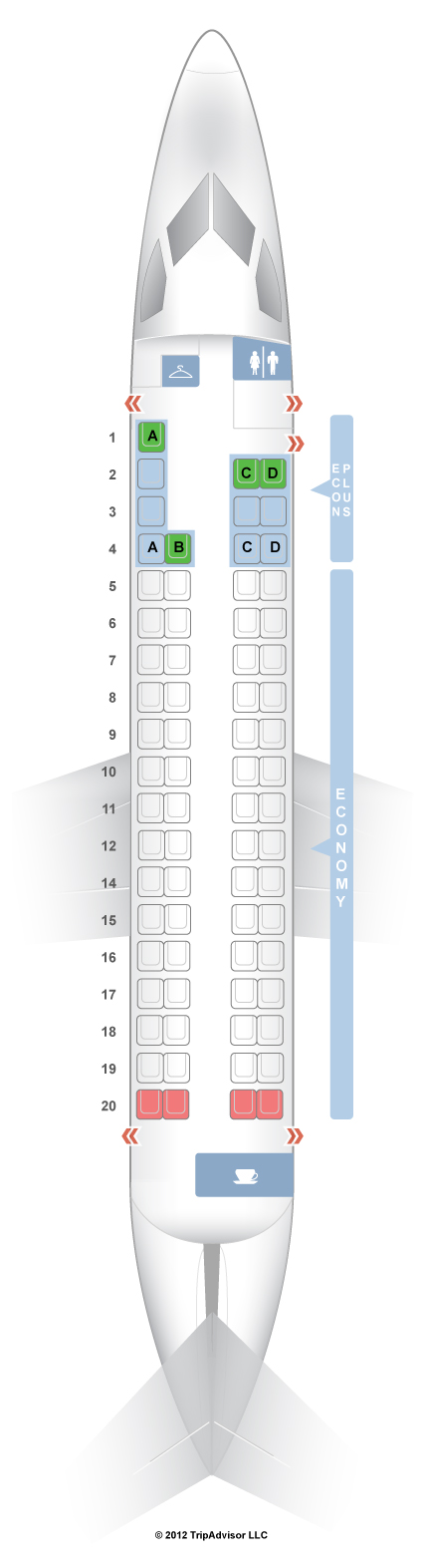 SeatGuru Seat Map United