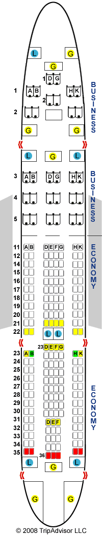 Seatguru Seat Map