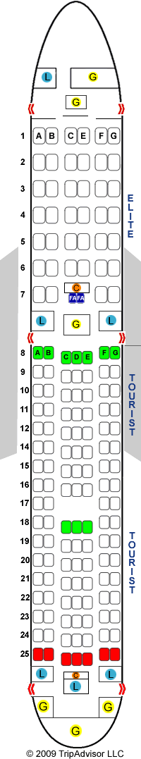 SeatGuru Seat Map Mexicana