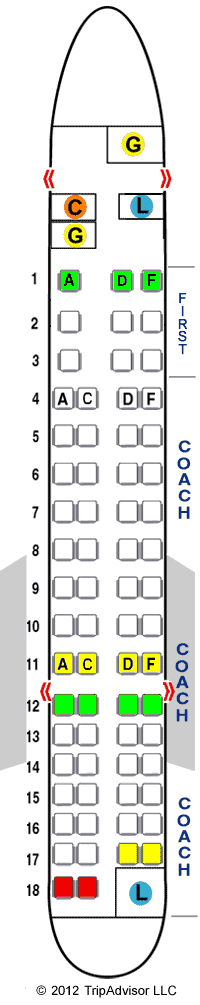 SeatGuru Seat Map US Airways