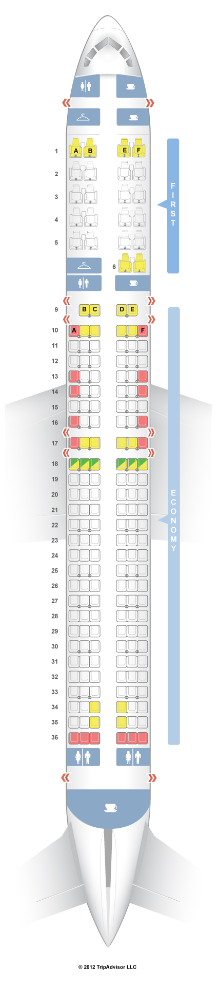 SeatGuru Seat Map American Airlines