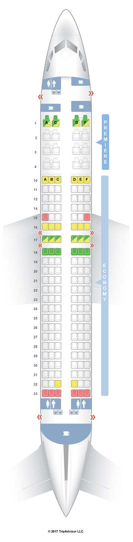 SeatGuru Seat Map Jet Airways