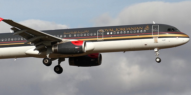 Royal jordanian flight number on sale