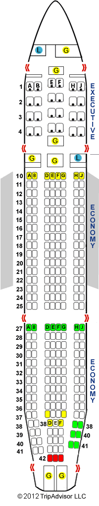 SeatGuru Seat Map TAP Portugal Airbus A330-200 (332)