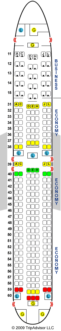 SeatGuru Seat Map Air China Boeing 767-300ER (763)