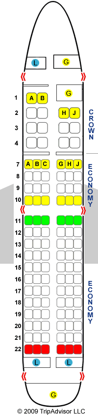 SeatGuru Seat Map Royal Jordanian Airbus A319 (319)