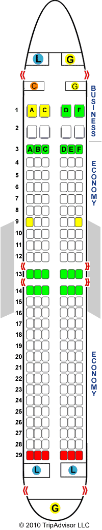 SeatGuru Seat Map Air Vanuatu Boeing 737-800