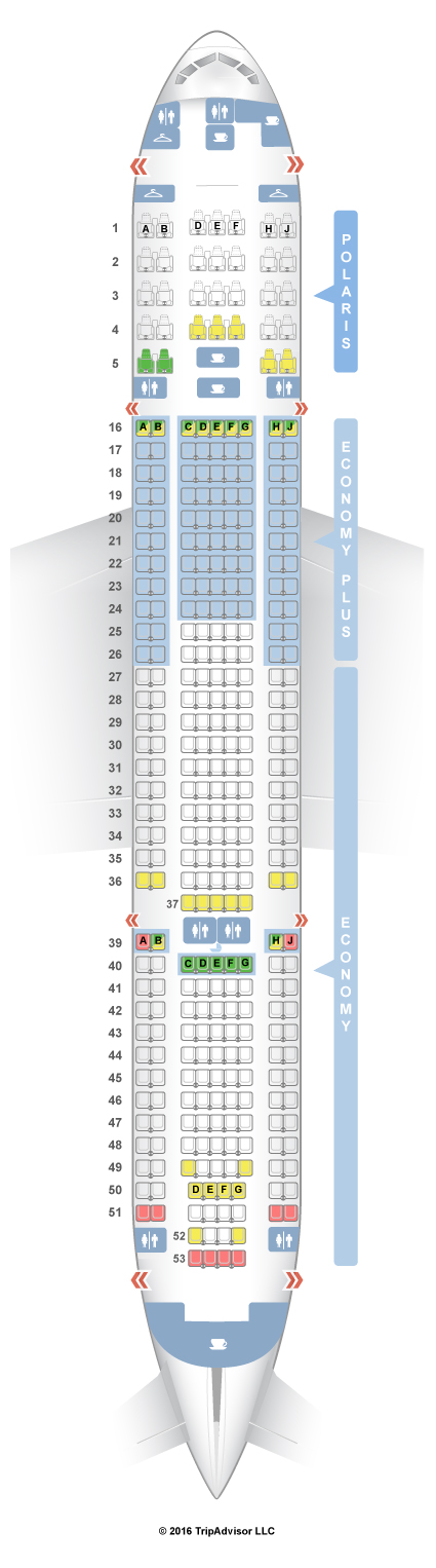 United 777 200 Seat Map