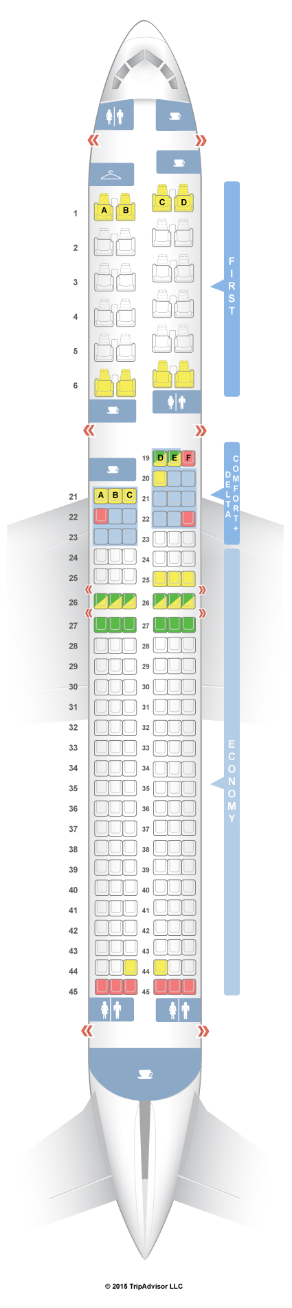 boeing 757 300 delta seating chart | Brokeasshome.com