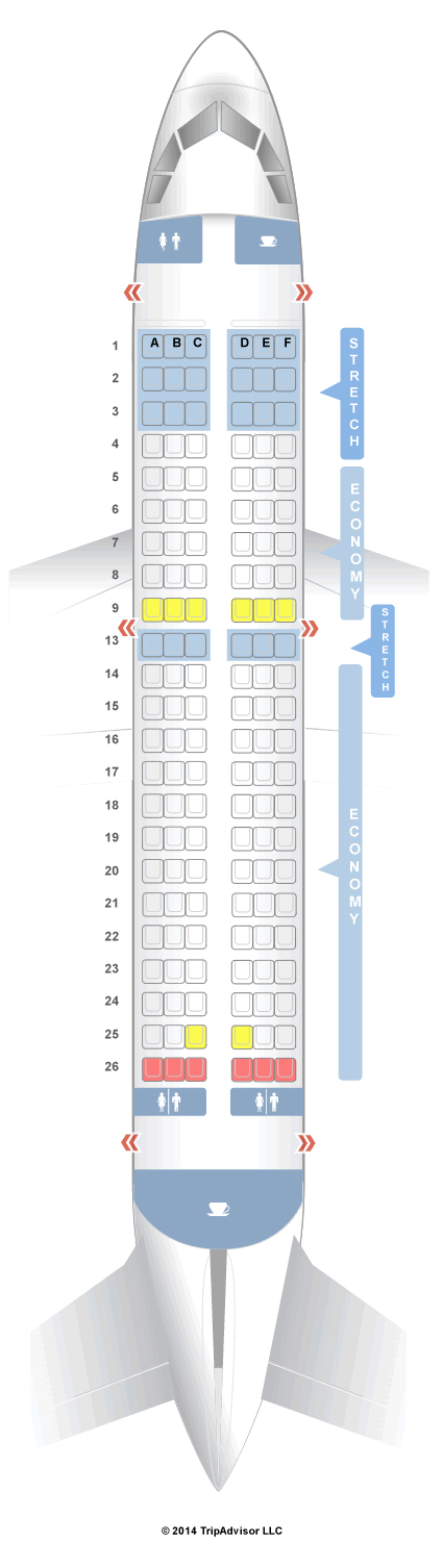 Seating Chart For Frontier Airlines