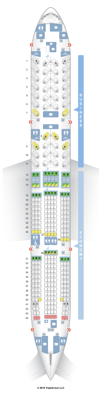 seat assignments on air canada